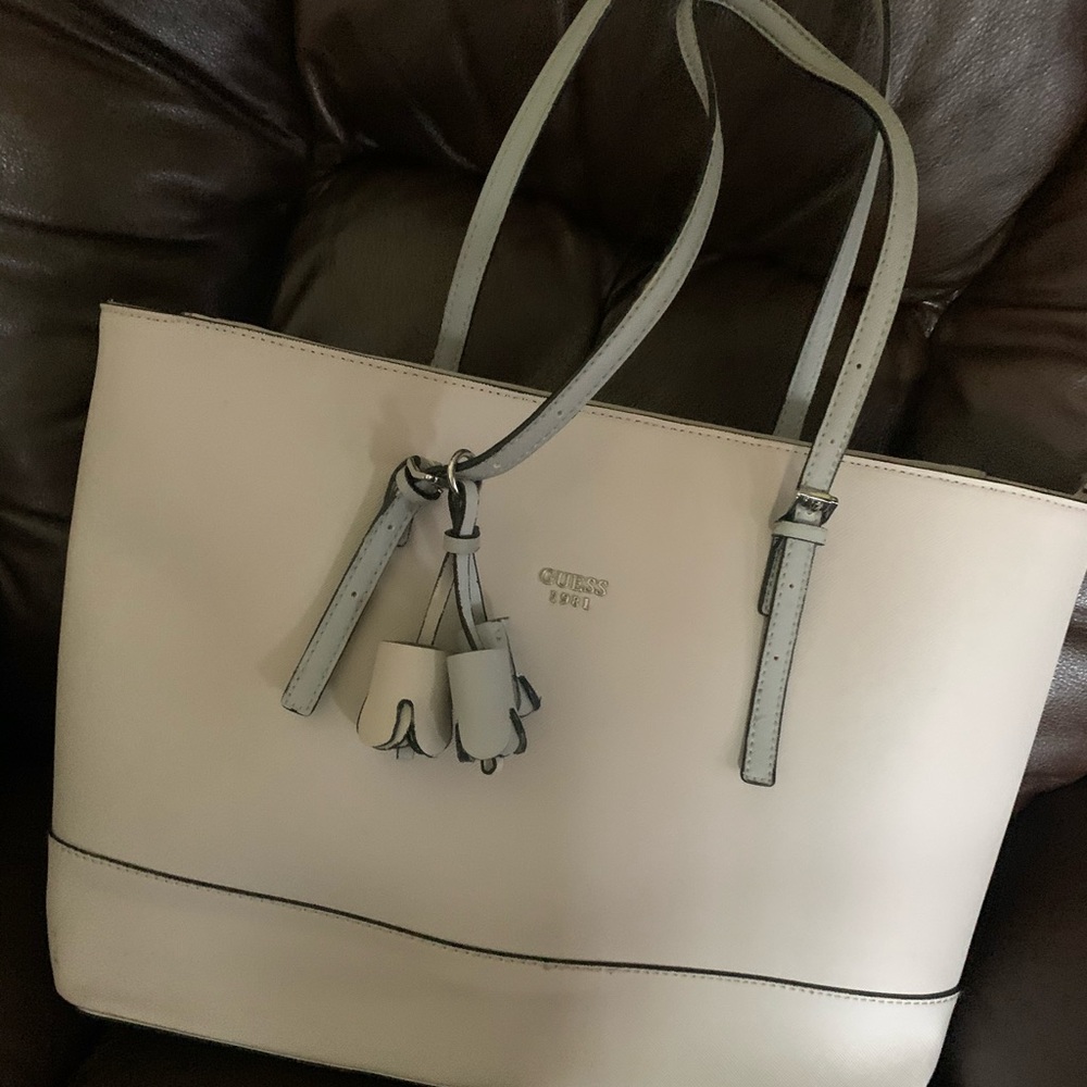 Grey Guess purse